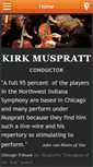 Mobile Screenshot of kirkmuspratt.com